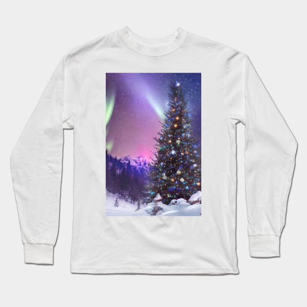 Winter Wonderland Series 07 Long Sleeve T-Shirt by PurplePeacock
